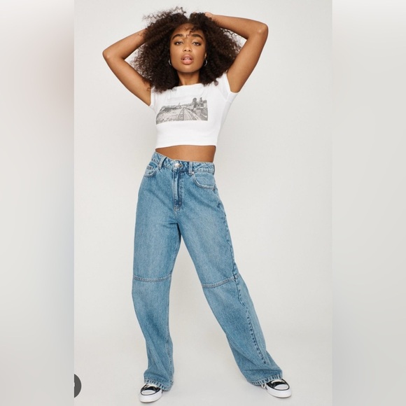 Garage Denim - NWT GARAGE Street Wide Leg Size 26W